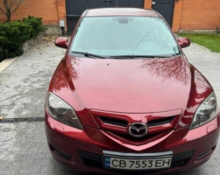 Красный Мазда 3, объемом двигателя 1.6 л и пробегом 131 тыс. км за 6200 $, фото 1 на Automoto.ua