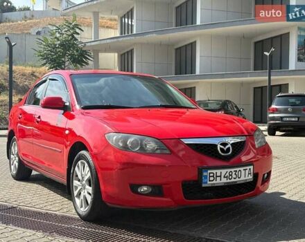 Красный Мазда 3, объемом двигателя 2 л и пробегом 240 тыс. км за 4700 $, фото 1 на Automoto.ua