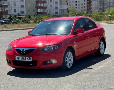 Красный Мазда 3, объемом двигателя 1.6 л и пробегом 184 тыс. км за 5999 $, фото 1 на Automoto.ua
