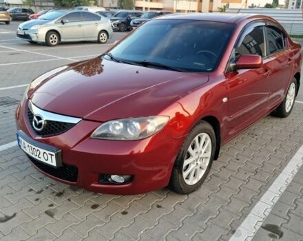 Красный Мазда 3, объемом двигателя 1.6 л и пробегом 235 тыс. км за 5850 $, фото 1 на Automoto.ua