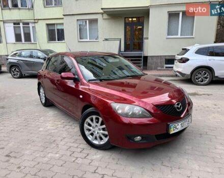 Красный Мазда 3, объемом двигателя 1.6 л и пробегом 162 тыс. км за 5950 $, фото 1 на Automoto.ua