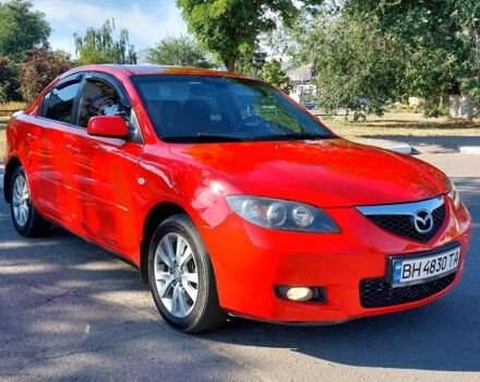 Красный Мазда 3, объемом двигателя 2 л и пробегом 250 тыс. км за 4407 $, фото 1 на Automoto.ua