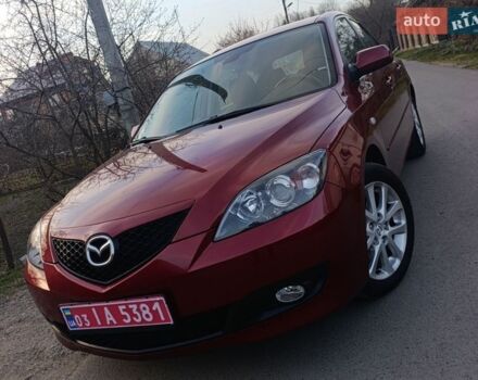 Красный Мазда 3, объемом двигателя 1.6 л и пробегом 217 тыс. км за 6900 $, фото 1 на Automoto.ua