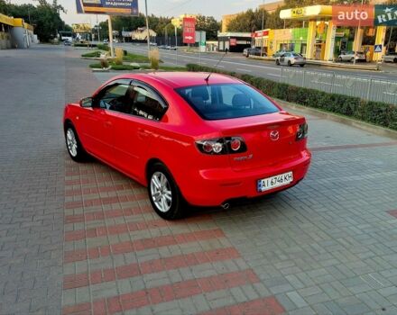 Красный Мазда 3, объемом двигателя 1.6 л и пробегом 61 тыс. км за 7350 $, фото 1 на Automoto.ua