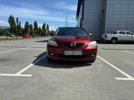Красный Мазда 3, объемом двигателя 2 л и пробегом 194 тыс. км за 5500 $, фото 1 на Automoto.ua