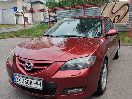 Мазда 3 2008 в Хмельницком на Automoto.ua Красный Мазда 3, объемом двигателя 1.6 л и пробегом 238 тыс. км за 6300 $, фото 1 на Automoto.ua