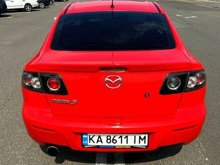 Красный Мазда 3, объемом двигателя 1.6 л и пробегом 130 тыс. км за 6500 $, фото 1 на Automoto.ua