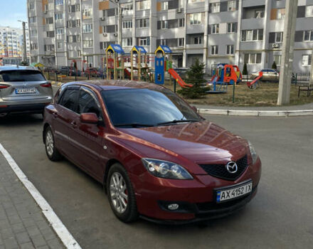 Красный Мазда 3, объемом двигателя 1.6 л и пробегом 190 тыс. км за 5200 $, фото 1 на Automoto.ua