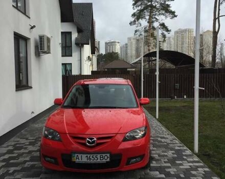 Красный Мазда 3, объемом двигателя 2 л и пробегом 42 тыс. км за 10000 $, фото 1 на Automoto.ua