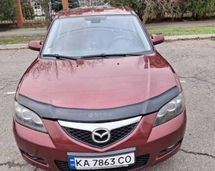 Красный Мазда 3, объемом двигателя 1.6 л и пробегом 237 тыс. км за 5200 $, фото 1 на Automoto.ua