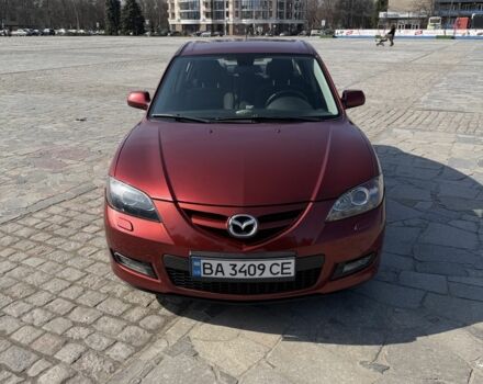 Красный Мазда 3, объемом двигателя 1.6 л и пробегом 166 тыс. км за 6899 $, фото 1 на Automoto.ua