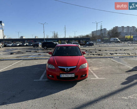 Красный Мазда 3, объемом двигателя 1.6 л и пробегом 188 тыс. км за 5700 $, фото 1 на Automoto.ua