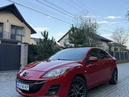 Красный Мазда 3, объемом двигателя 1.6 л и пробегом 241 тыс. км за 8799 $, фото 1 на Automoto.ua