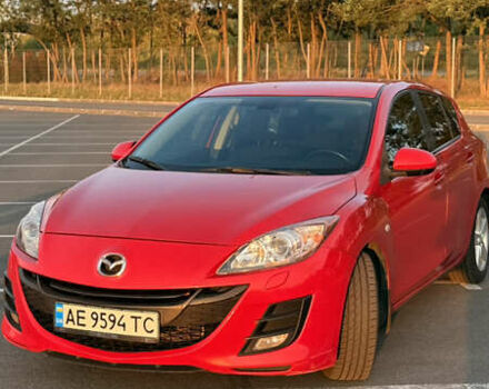 Красный Мазда 3, объемом двигателя 2 л и пробегом 198 тыс. км за 7000 $, фото 1 на Automoto.ua