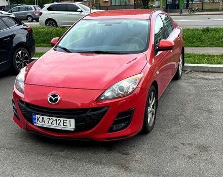 Красный Мазда 3, объемом двигателя 1.6 л и пробегом 209 тыс. км за 6500 $, фото 1 на Automoto.ua