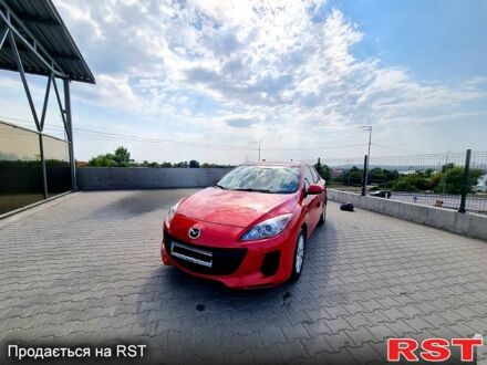 Червоний Мазда 3, об'ємом двигуна 2 л та пробігом 201 тис. км за 8800 $, фото 1 на Automoto.ua