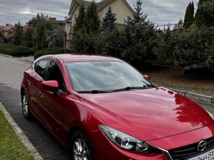 Красный Мазда 3, объемом двигателя 1.5 л и пробегом 96 тыс. км за 11300 $, фото 1 на Automoto.ua