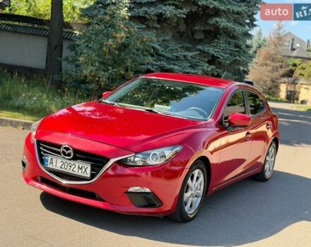 Красный Мазда 3, объемом двигателя 2 л и пробегом 179 тыс. км за 9900 $, фото 1 на Automoto.ua