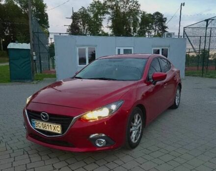 Красный Мазда 3, объемом двигателя 2 л и пробегом 180 тыс. км за 10500 $, фото 1 на Automoto.ua