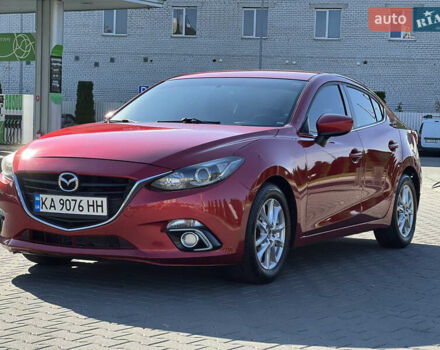 Красный Мазда 3, объемом двигателя 2 л и пробегом 203 тыс. км за 8700 $, фото 1 на Automoto.ua