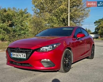 Красный Мазда 3, объемом двигателя 2 л и пробегом 170 тыс. км за 9500 $, фото 1 на Automoto.ua