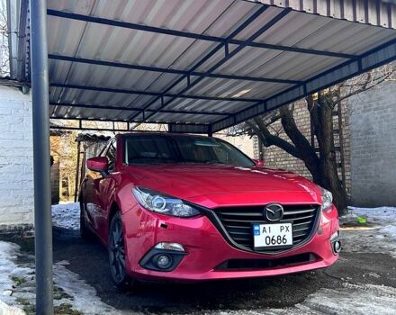 Красный Мазда 3, объемом двигателя 2 л и пробегом 170 тыс. км за 11000 $, фото 1 на Automoto.ua