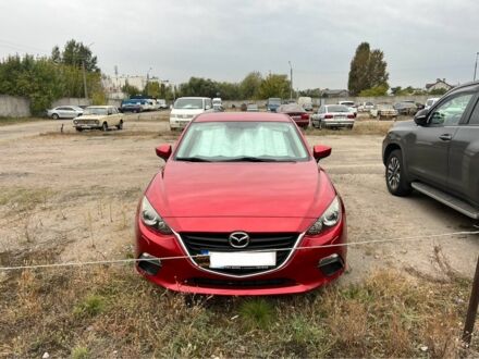 Красный Мазда 3, объемом двигателя 1.6 л и пробегом 55 тыс. км за 13500 $, фото 1 на Automoto.ua