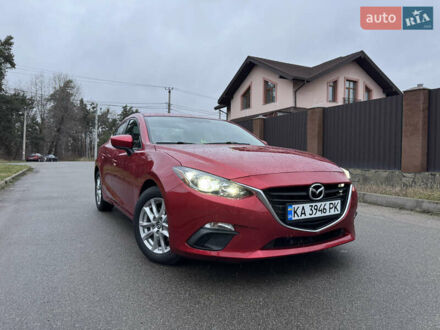 Красный Мазда 3, объемом двигателя 2 л и пробегом 117 тыс. км за 10900 $, фото 1 на Automoto.ua