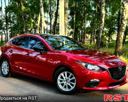 Красный Мазда 3, объемом двигателя 2 л и пробегом 143 тыс. км за 9350 $, фото 1 на Automoto.ua