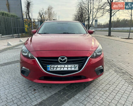 Красный Мазда 3, объемом двигателя 2 л и пробегом 121 тыс. км за 11000 $, фото 1 на Automoto.ua