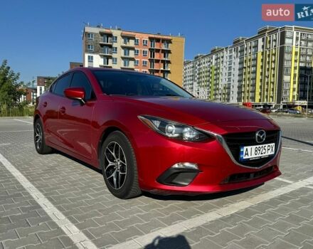 Красный Мазда 3, объемом двигателя 2 л и пробегом 205 тыс. км за 9300 $, фото 1 на Automoto.ua