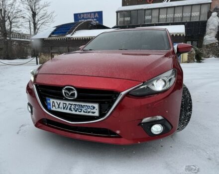 Красный Мазда 3, объемом двигателя 1.5 л и пробегом 145 тыс. км за 13800 $, фото 1 на Automoto.ua