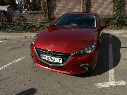 Червоний Мазда 3, об'ємом двигуна 2 л та пробігом 65 тис. км за 14800 $, фото 1 на Automoto.ua