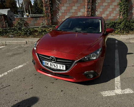 Червоний Мазда 3, об'ємом двигуна 2 л та пробігом 65 тис. км за 14800 $, фото 1 на Automoto.ua