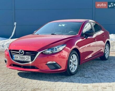 Червоний Мазда 3, об'ємом двигуна 2 л та пробігом 107 тис. км за 10800 $, фото 1 на Automoto.ua