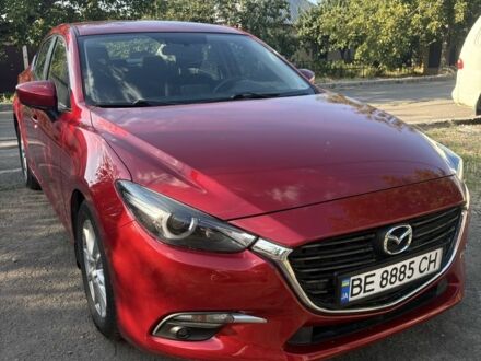 Красный Мазда 3, объемом двигателя 2 л и пробегом 83 тыс. км за 12602 $, фото 1 на Automoto.ua