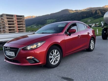 Красный Мазда 3, объемом двигателя 2 л и пробегом 180 тыс. км за 10900 $, фото 1 на Automoto.ua