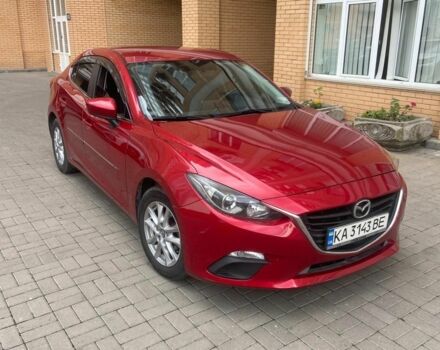 Красный Мазда 3, объемом двигателя 2 л и пробегом 76 тыс. км за 13500 $, фото 1 на Automoto.ua