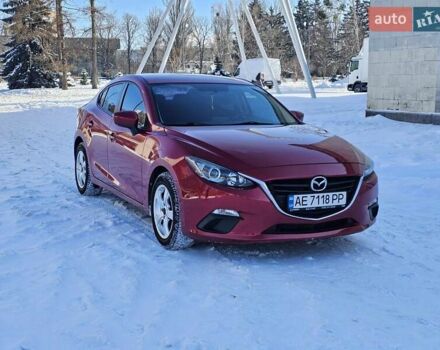 Красный Мазда 3, объемом двигателя 2 л и пробегом 96 тыс. км за 10900 $, фото 1 на Automoto.ua