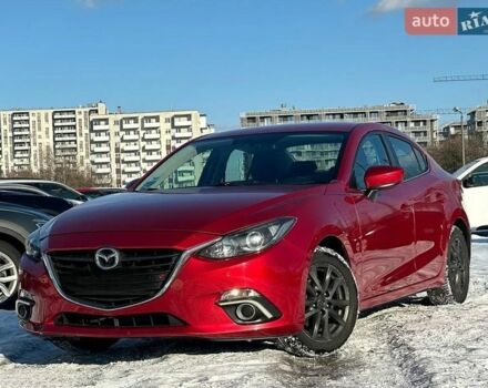 Красный Мазда 3, объемом двигателя 2 л и пробегом 130 тыс. км за 11500 $, фото 1 на Automoto.ua