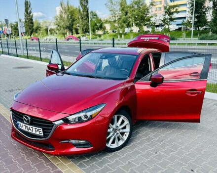 Красный Мазда 3, объемом двигателя 2 л и пробегом 116 тыс. км за 12600 $, фото 1 на Automoto.ua