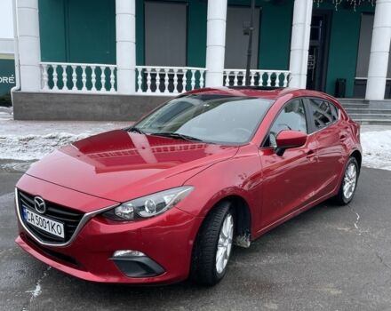 Красный Мазда 3, объемом двигателя 2 л и пробегом 127 тыс. км за 11700 $, фото 1 на Automoto.ua