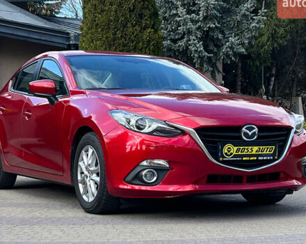 Красный Мазда 3, объемом двигателя 1.5 л и пробегом 105 тыс. км за 15300 $, фото 1 на Automoto.ua