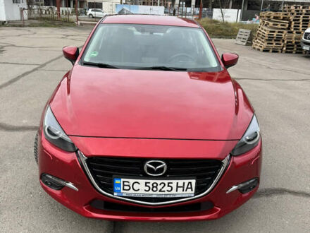 Красный Мазда 3, объемом двигателя 1.5 л и пробегом 55 тыс. км за 15500 $, фото 1 на Automoto.ua
