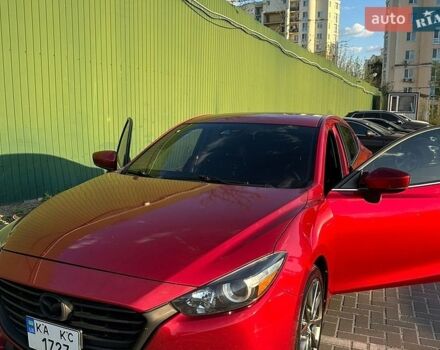 Красный Мазда 3, объемом двигателя 2 л и пробегом 170 тыс. км за 13500 $, фото 1 на Automoto.ua