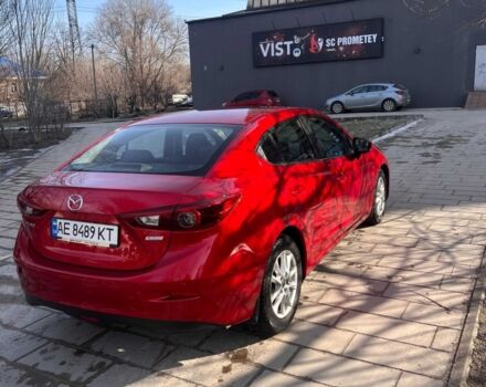 Красный Мазда 3, объемом двигателя 2 л и пробегом 136 тыс. км за 13500 $, фото 1 на Automoto.ua
