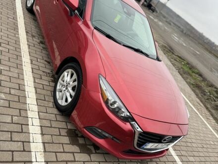 Красный Мазда 3, объемом двигателя 2 л и пробегом 152 тыс. км за 10900 $, фото 1 на Automoto.ua