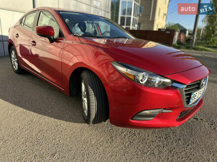 Красный Мазда 3, объемом двигателя 2 л и пробегом 67 тыс. км за 12600 $, фото 1 на Automoto.ua