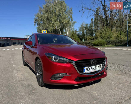 Красный Мазда 3, объемом двигателя 2.49 л и пробегом 80 тыс. км за 15500 $, фото 1 на Automoto.ua