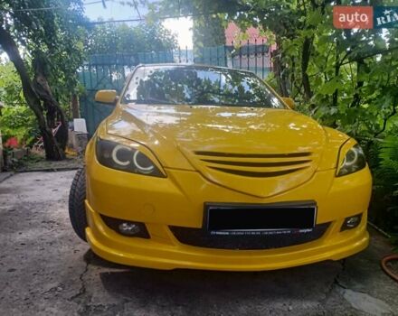 Желтый Мазда 3, объемом двигателя 1.6 л и пробегом 205 тыс. км за 5550 $, фото 15 на Automoto.ua